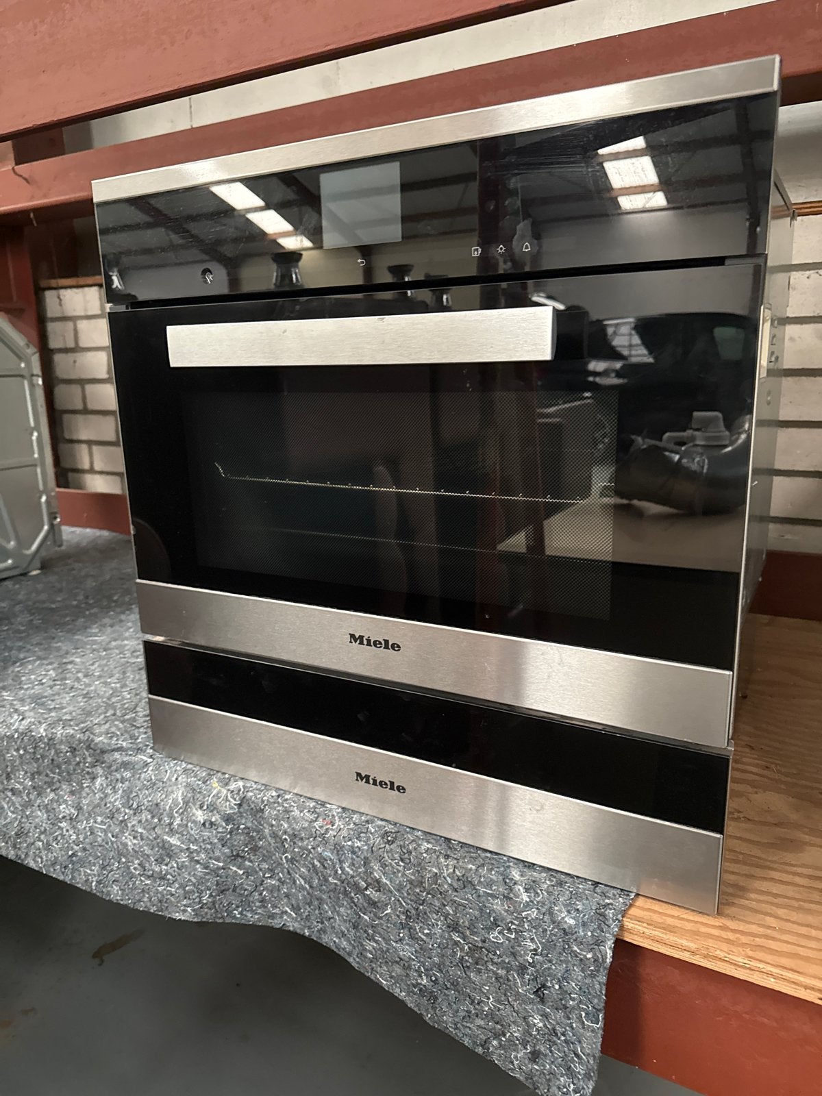 Miele DGC 6600 ED/CS/R01 Stoomoven met bakoven, Ophalen, 45 tot 50 cm, Inbouw, Miele
