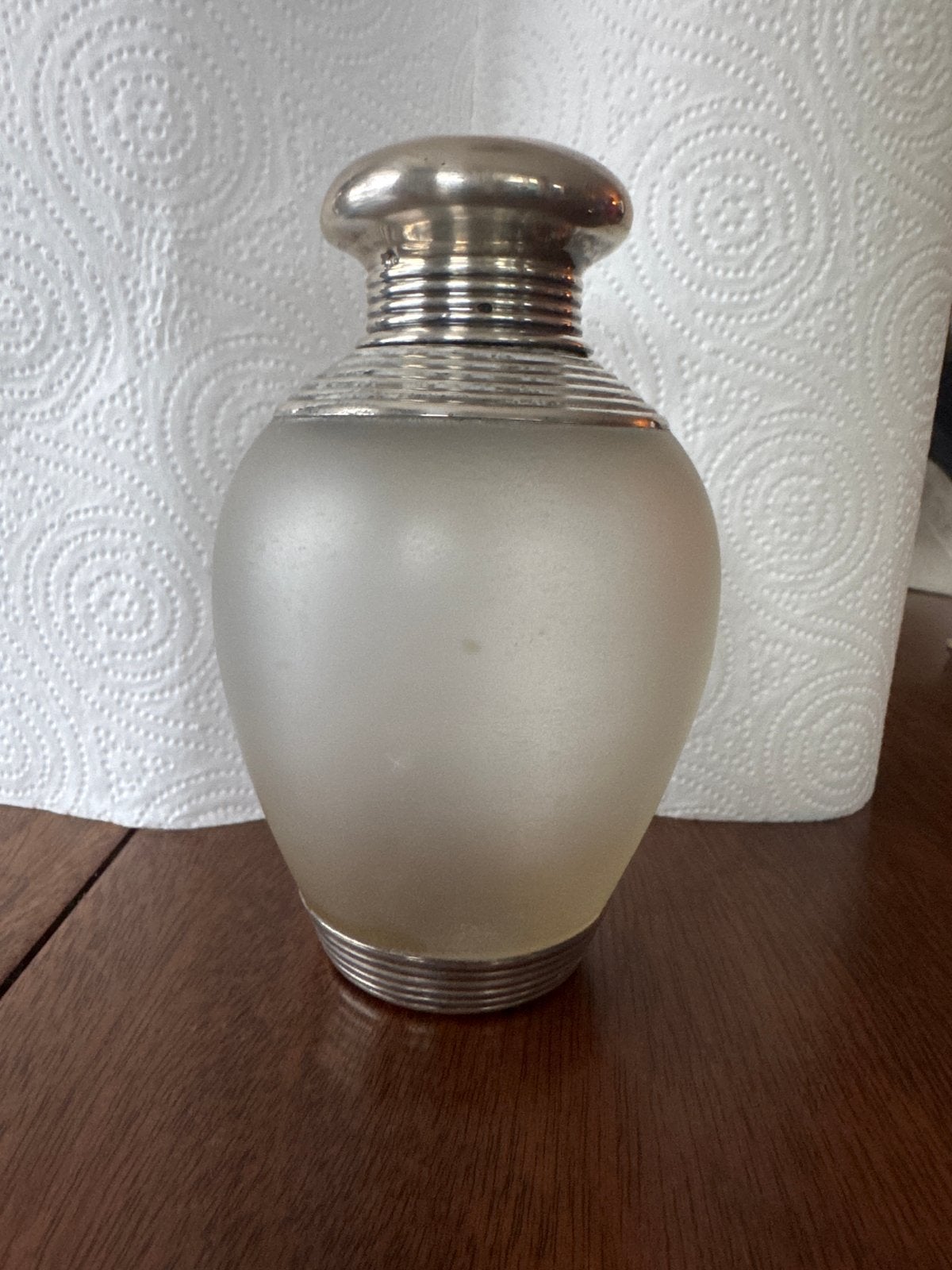 Antieke zilveren theebus, Ophalen of Verzenden, Zilver