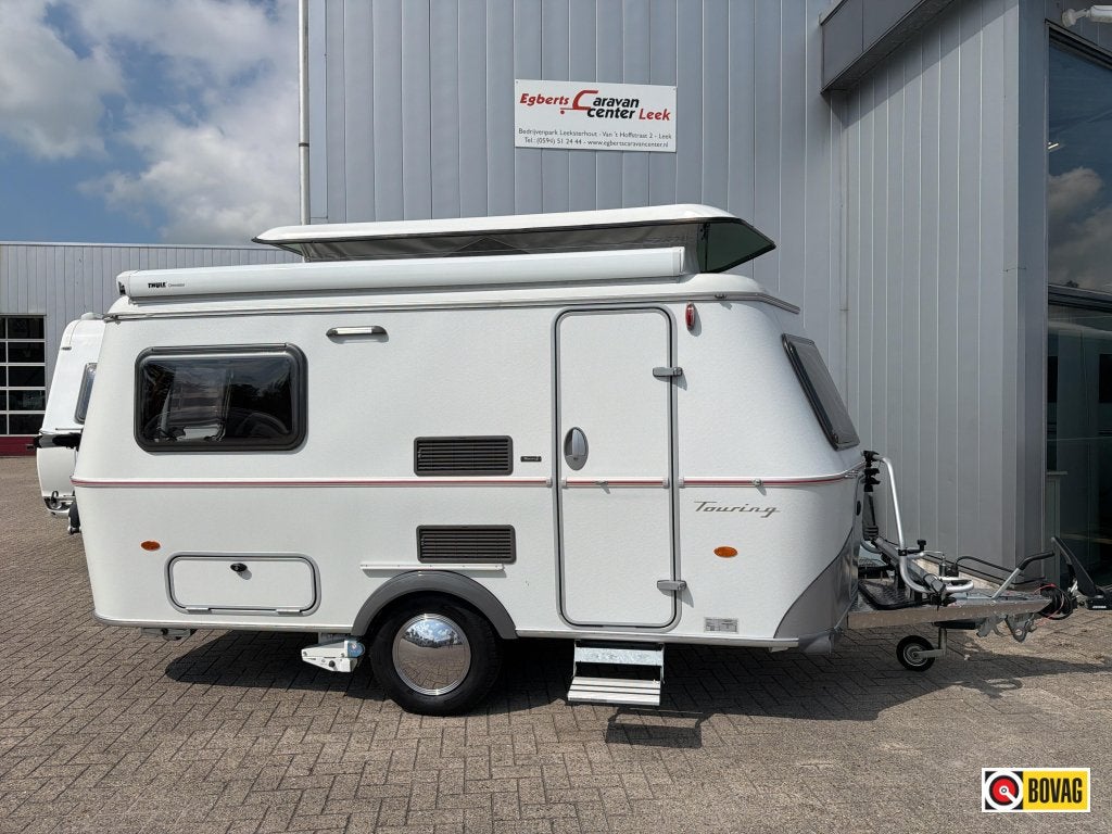Eriba Touring 420 Legend mover luifel lengtebed lattenbodem, Caravans en Kamperen, Standaardzit, Tot en met 2, 4 tot 5 meter, Eriba