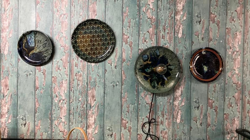 Prachtige wand lamp set bold monkey no food here, Ophalen of Verzenden, Zo goed als nieuw