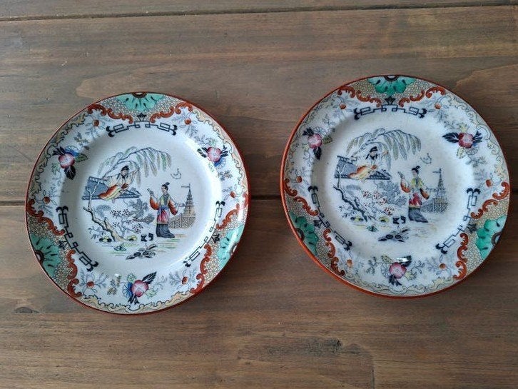 Bordjes Timor, Antiek en Kunst, Ophalen of Verzenden