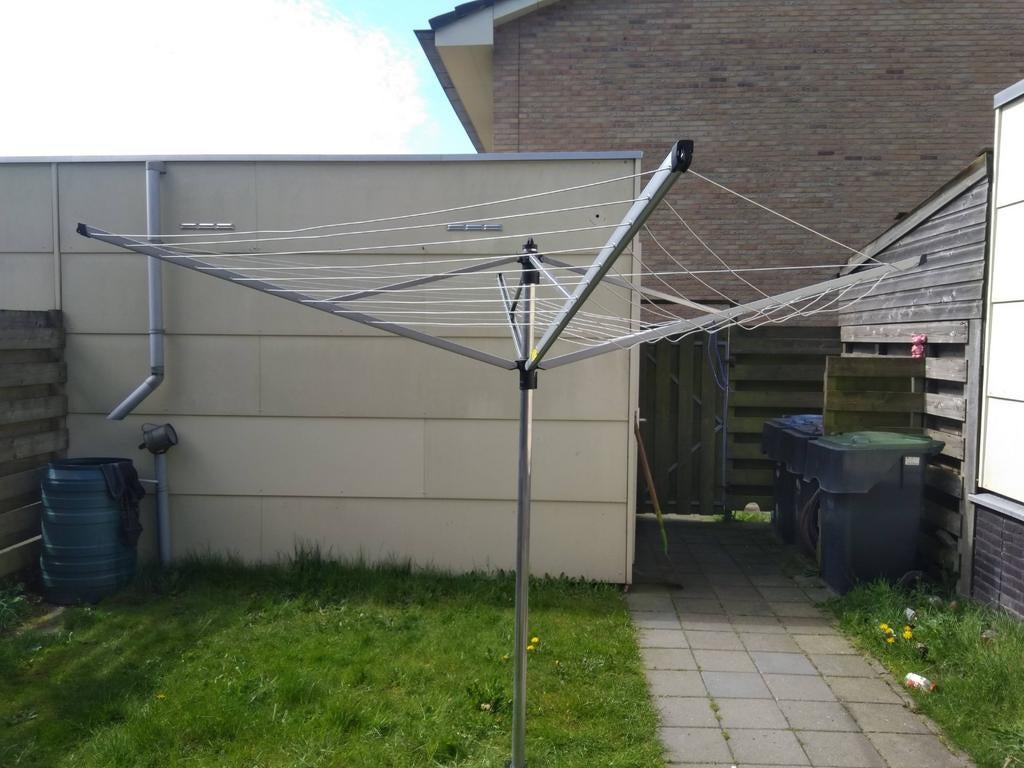 Brabantia droogmolen, type lift-o-matic, met een hoes, Ophalen, Gebruikt, Droogmolen