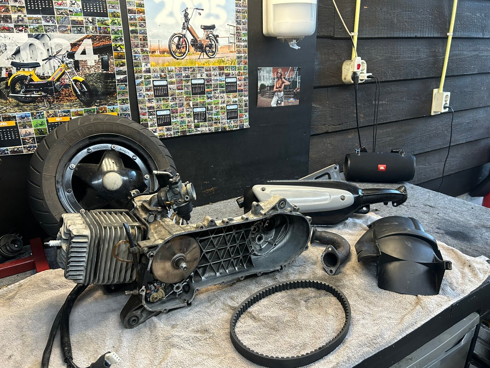 Skipper 125cc blok, Ophalen of Verzenden, Zo goed als nieuw, Blok, Piaggio