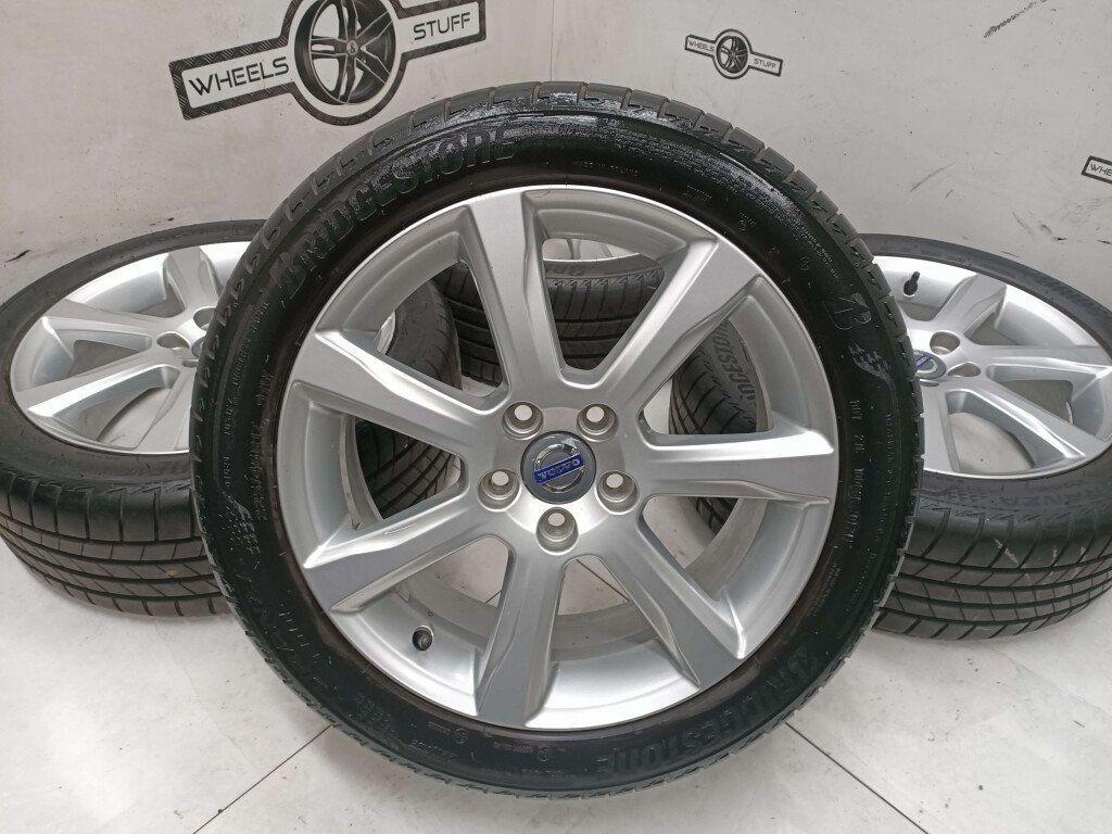 Origneel Volvo V60 S60 lichtmetaal velgen 17"inch 5x108, Ophalen, Gebruikt, 17 inch, Banden en Velgen