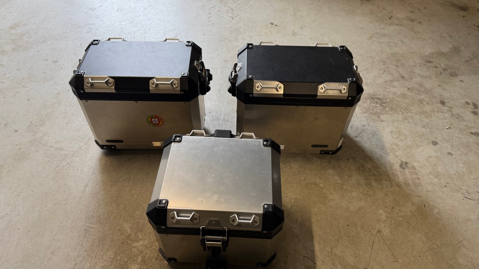 BMW 1250 GS/GSA Motorrad kofferset, Ophalen, Gebruikt