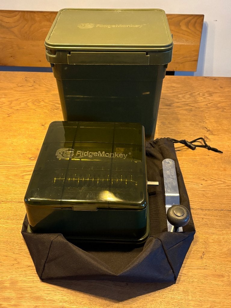 Ridgemonkey boilie crusher compleet, Ophalen of Verzenden, Overige typen