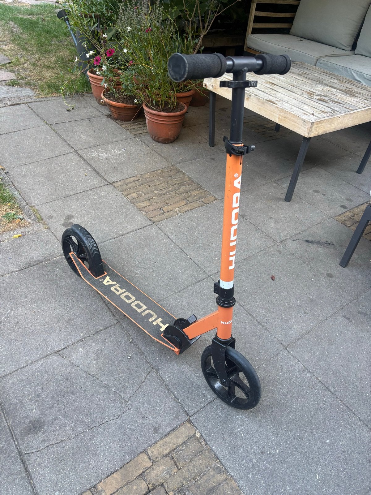 HUDORA Scooter Start 200 Step Oranje, Ophalen of Verzenden, Gebruikt, Gewone step