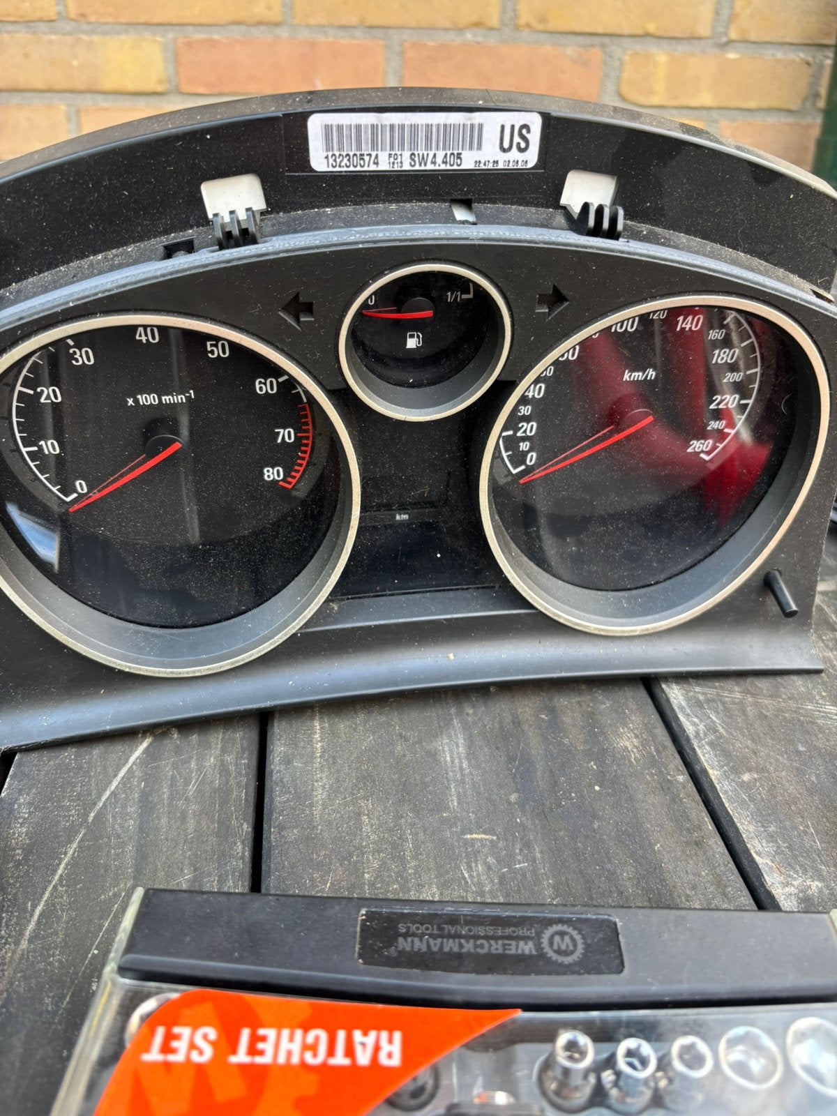 Opel astra h twintop km teller, Auto-onderdelen, Ophalen, Gebruikt, Opel