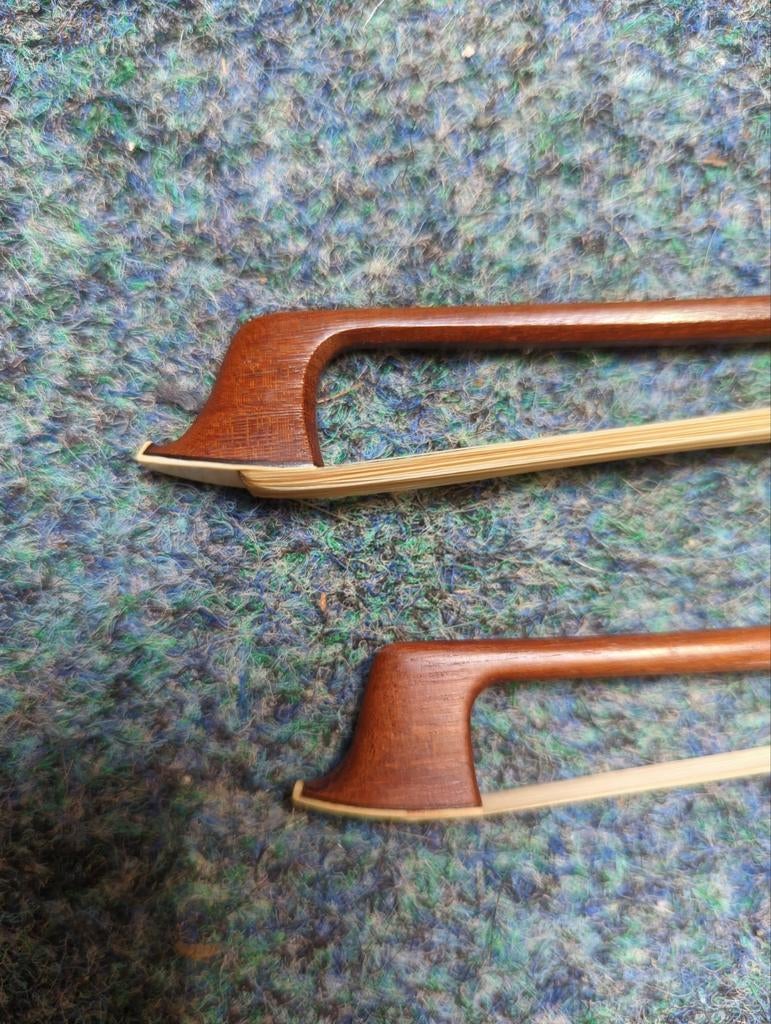 Pfretzschner strijkstok 2 x, viool / altviool, Ophalen, Gebruikt