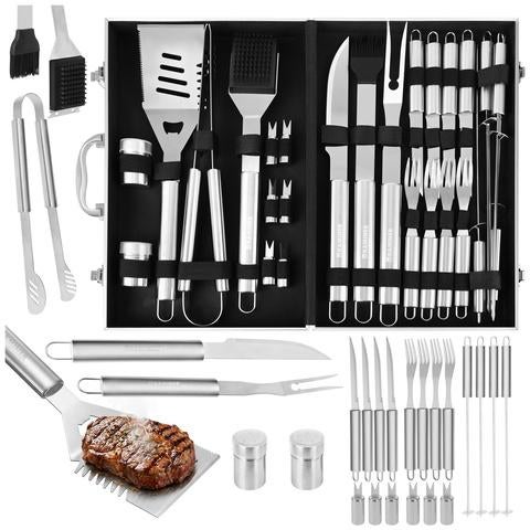 Barbeque grillset 26-delig, Verzenden, Nieuw, Kaminer, Met accessoires