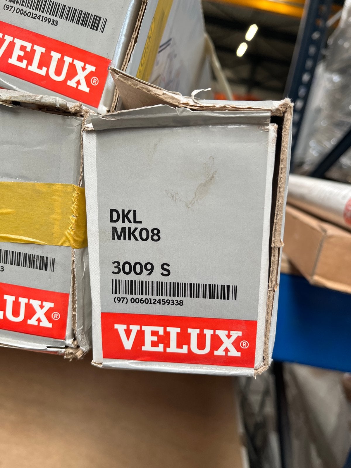 5 stuks Velux DKL MK08 3009 S verduisterende rolgordijnen, Ophalen, Minder dan 80 cm, Nieuw, Overige typen