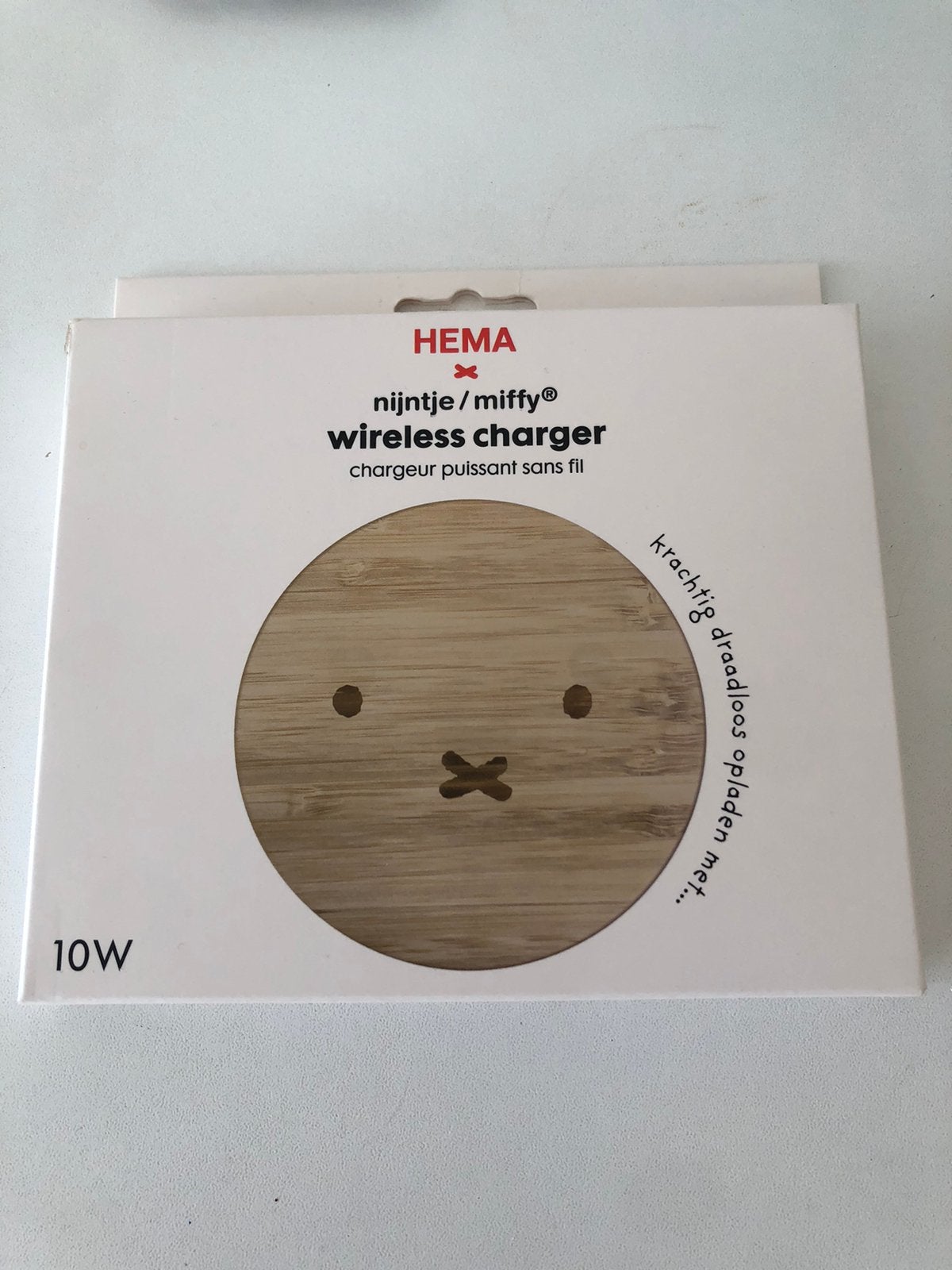Hema wireless charger draadloos opladen nijntje, Ophalen, Universeel, Draadloze oplader, Nieuw