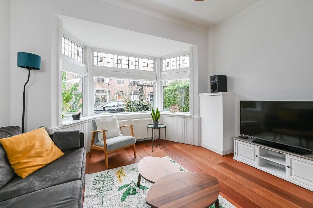 Hardhouten jatoba vloer aangeboden!, Ophalen, Gebruikt, Vloerdelen of -planken, 10 m² of meer