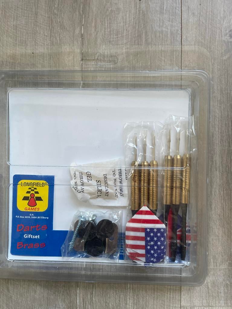 Nieuwe dartpijltjes set: 6 brass pijltjes (steel & softtip), Ophalen of Verzenden, Nieuw, Pijlen, Soft tip