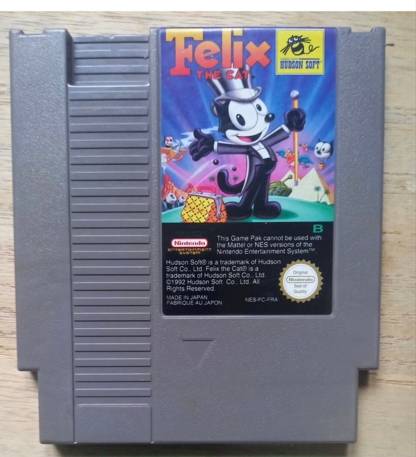 Nintendo Nes Felix the cat ( zeldzaam ), Spelcomputers en Games, Games | Nintendo NES, Avontuur en Actie, 1 speler, Ophalen of Verzenden