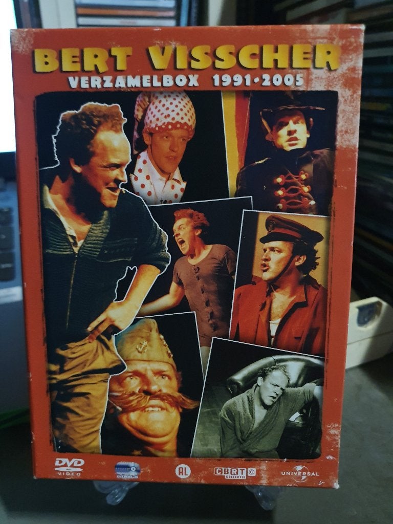 Bert Visscher - Verzamelbox 1991-2005 (6 DVD), Alle leeftijden, Ophalen, Zo goed als nieuw, Stand-up of Theatershow