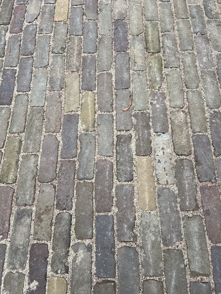 straatklinkers, Ophalen, Gebruikt, Klinkers, Natuursteen