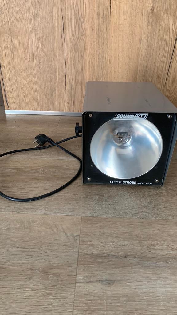 Stoboscoop van Sound Lab, Ophalen of Verzenden, Gebruikt, Overige typen, Stroboscoopeffect