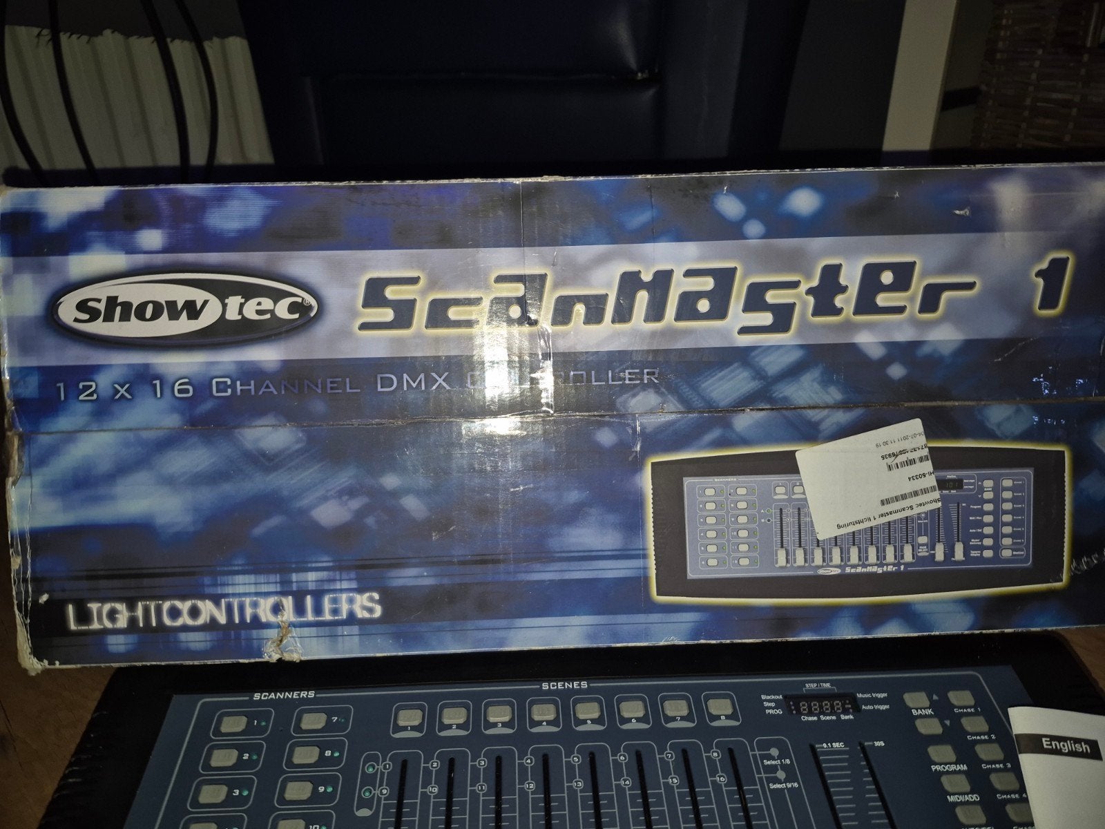 showtec Scanmaster 1, Muziek en Instrumenten, Ophalen of Verzenden, Nieuw, 20 kanalen of meer