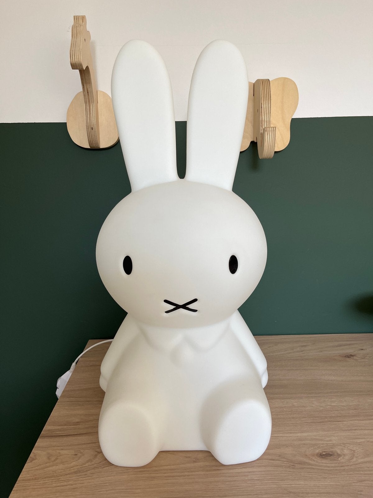 Nijntje lamp 50cm - Mr Maria Miffy lamp - Dimbaar, Overige merken, Ophalen of Verzenden, Zo goed als nieuw, Wit