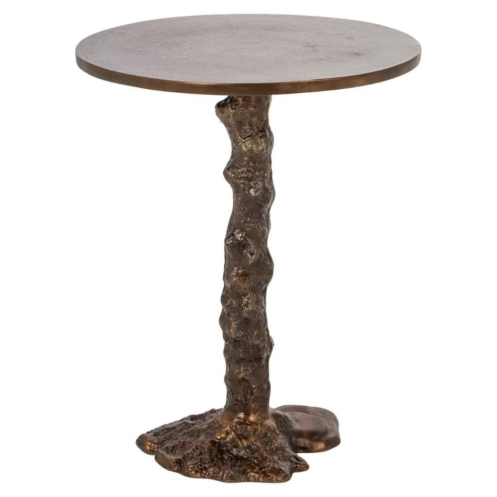 Richmond bijzettafel Misty brons, Huis en Inrichting, Tafels | Bijzettafels, 45 tot 60 cm, Minder dan 55 cm, Metaal of Aluminium