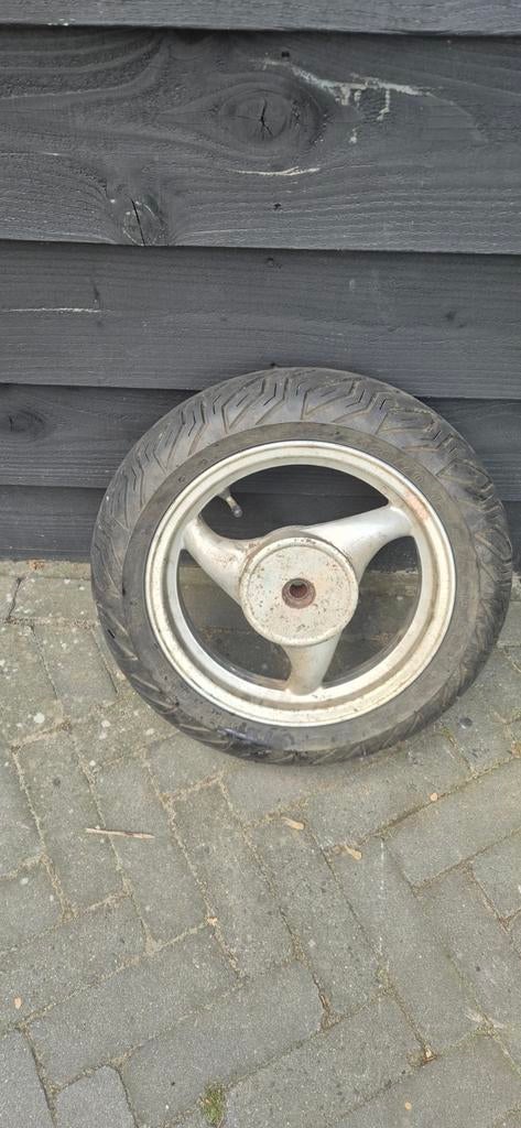 Tubeless velg 12 inch met band, Ophalen of Verzenden, Gebruikt