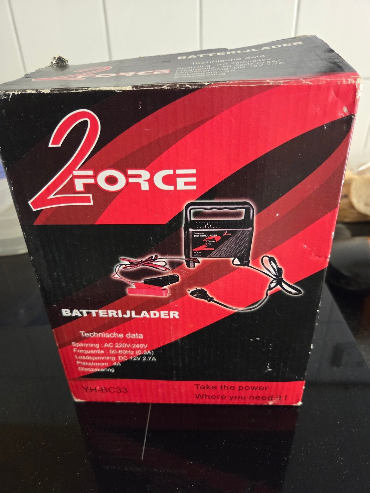 2Force Acculader YH-BC33 - 12V 2.7A, Ophalen of Verzenden