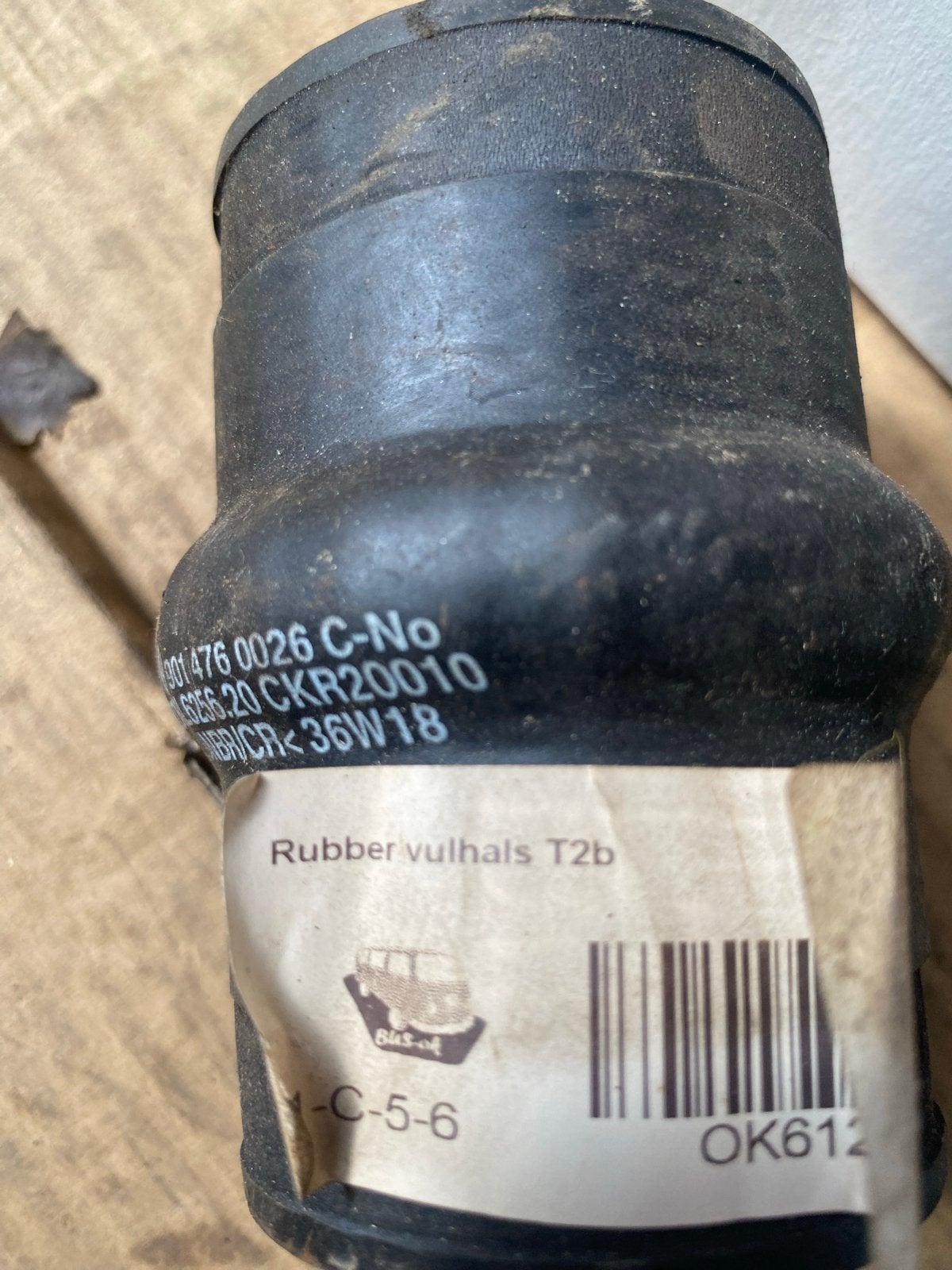 Diverse rubberen onderdelen voor volkswagen  T1 T2a T2b, Ophalen of Verzenden, Nieuw, Volkswagen