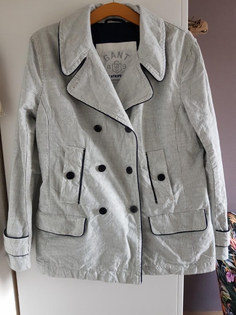 Stijlvolle dames zomerjas, merk Gant, maat L, Kleding | Dames, Overige kleuren, Maat 42/44 (L), Ophalen of Verzenden, Zo goed als nieuw