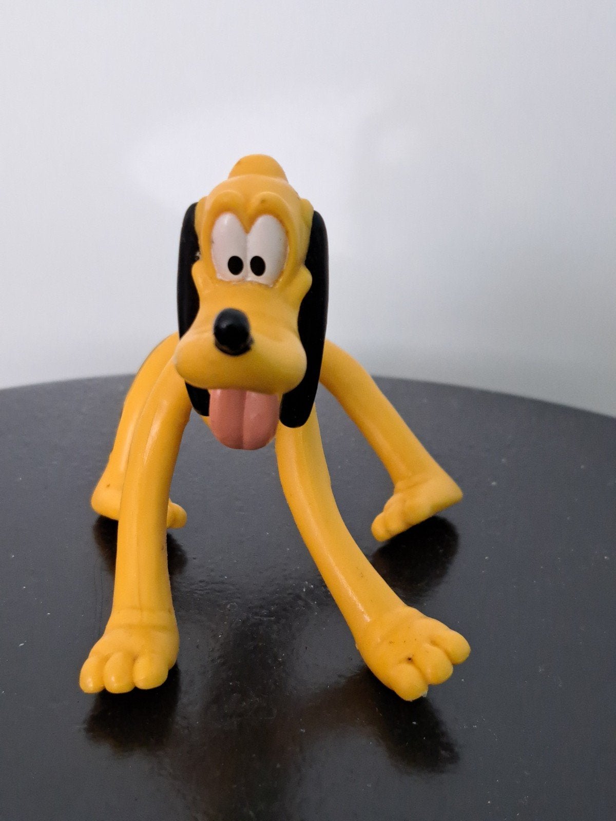 Vintage Disney Pluto Figuur - Buigbaar Speelgoed, Verzamelen, Disney, Ophalen of Verzenden