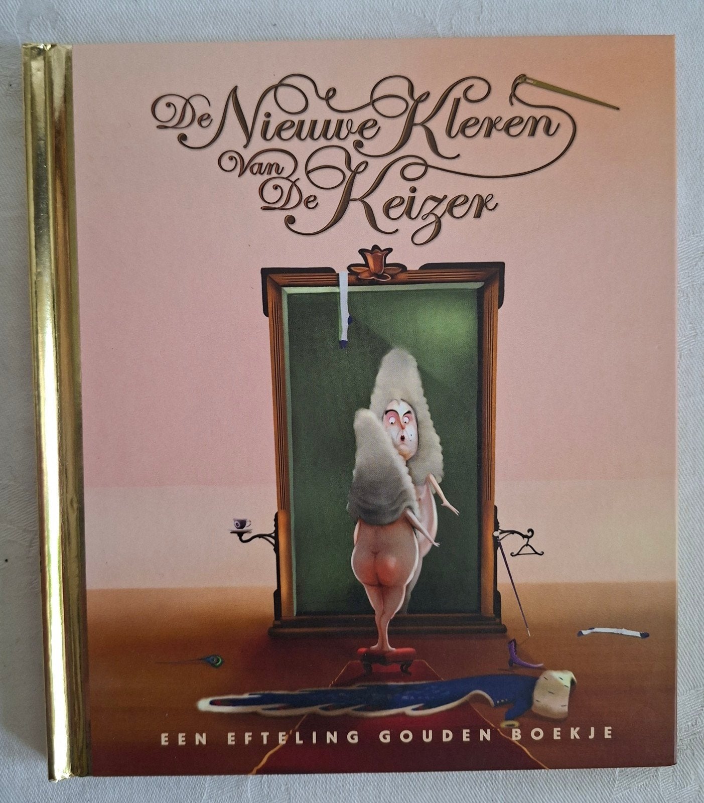 De Nieuwe Kleren van de Keizer,  een gouden efteling boekje, Verzamelen, Efteling, Ophalen of Verzenden, Zo goed als nieuw, Overige typen