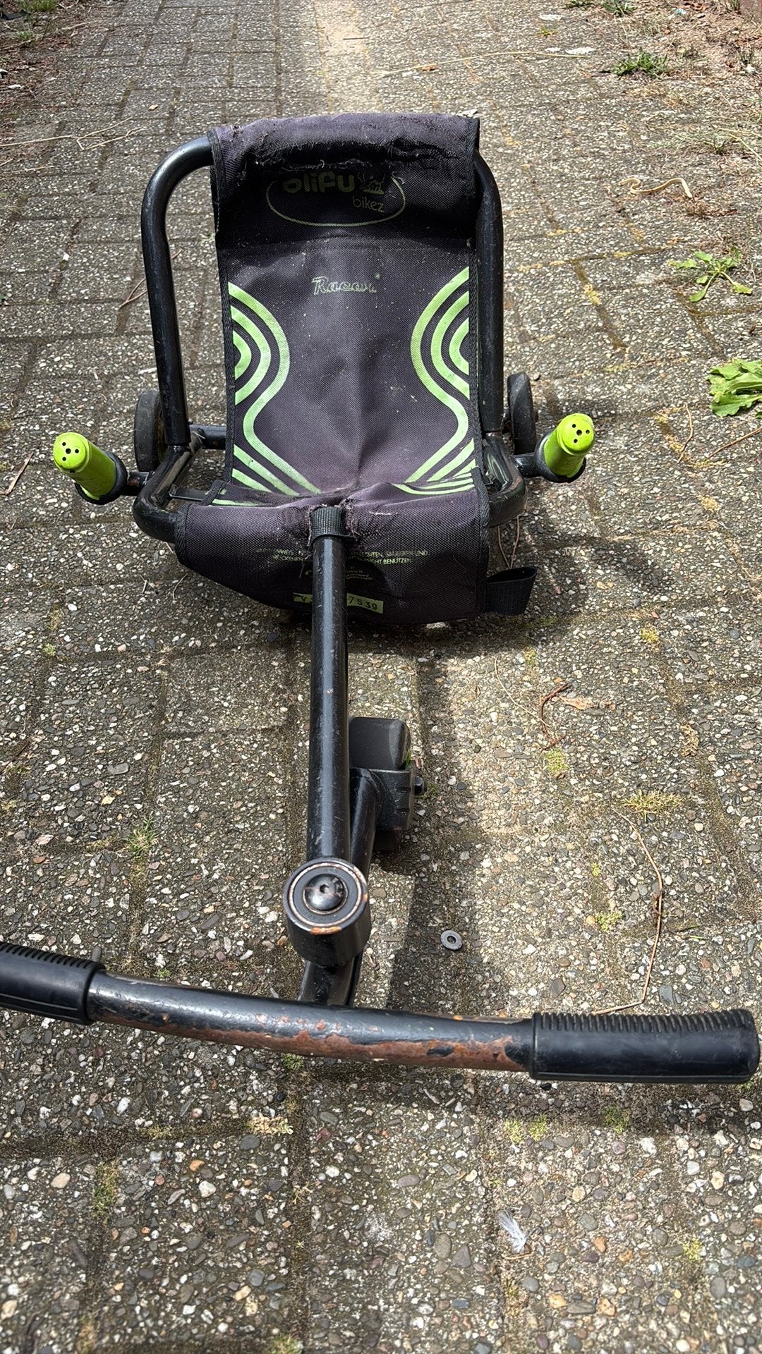 Olifu bikez racer, Ophalen, Zo goed als nieuw