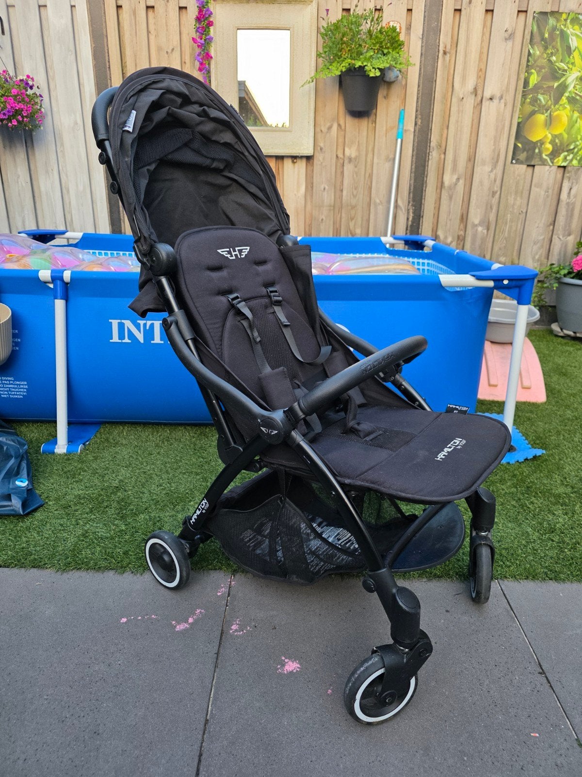 Hamilton X1 Magic Fold Buggy - Compact en Handig, Ophalen, Gebruikt, Kinderwagen, Overige merken