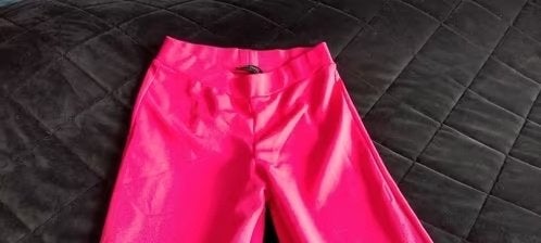 Flared Broek, Nieuw, Ophalen of Verzenden, Roze, Maat 36 (S)