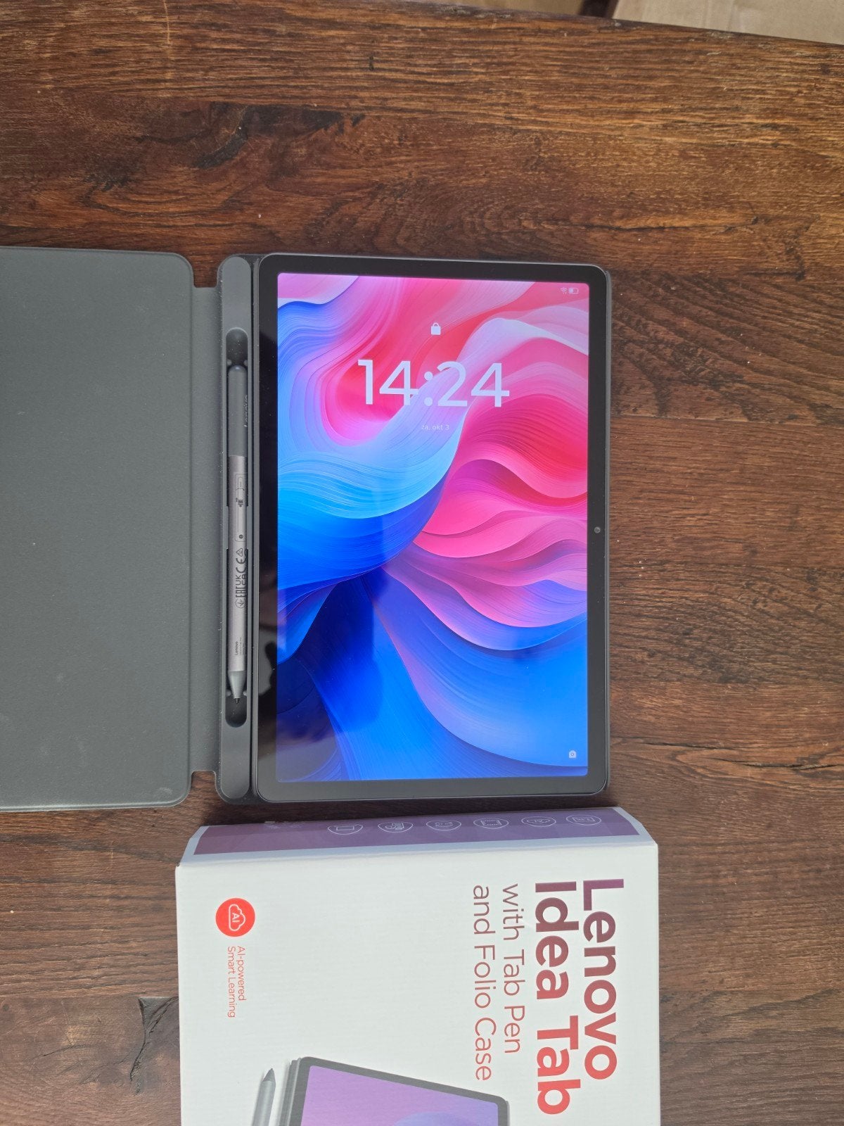 Lenovo IdeaTab met Folio Case en Smart Pen, 11 inch, Nieuw, Ophalen of Verzenden, 128 GB