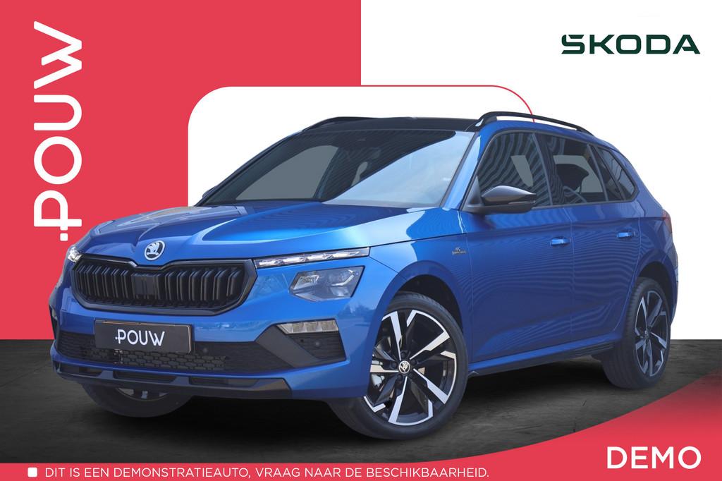 Skoda Kamiq 1.0 TSI 115pk Monte Carlo | Adaptive Cruise | Na, Auto's, Voorwielaandrijving, 12 maanden, Euro 6, Blauw