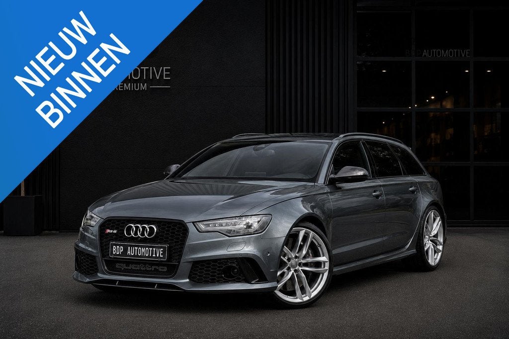 Audi A6 Avant 4.0 TFSI RS 6 quattro Pro Line Plus Pano | Ker, Auto's, Audi, Automaat, Euro 5, Gebruikt, 8 cilinders