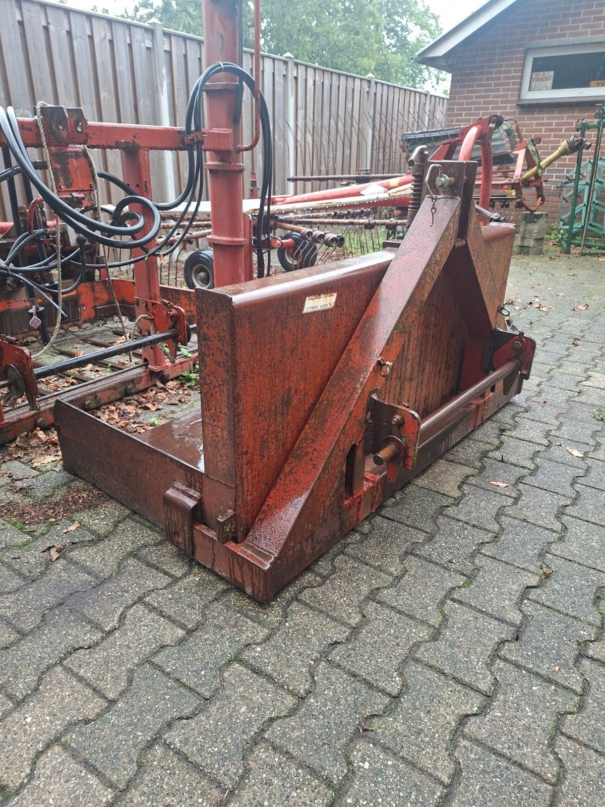 grondbak grond bak trekker, Ophalen, Gebruikt