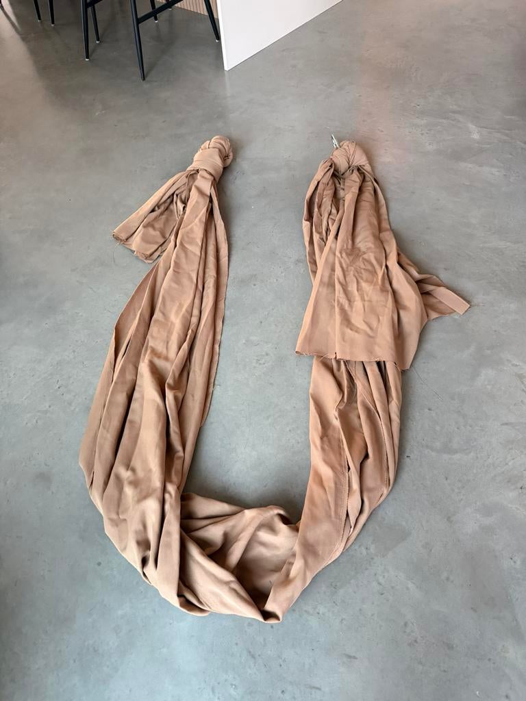 Yoga doeken / aerial yoga doeken 4m x 1.5m – set van 8, Ophalen of Verzenden, Zo goed als nieuw