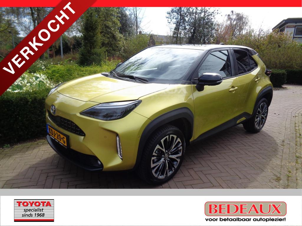 TOYOTA Yaris Cross 1.5 VVT-I Hybrid 116pk CVT Adventure Edit, Auto's, Toyota, 12 maanden, Gebruikt, Overige kleuren, Leder en Stof