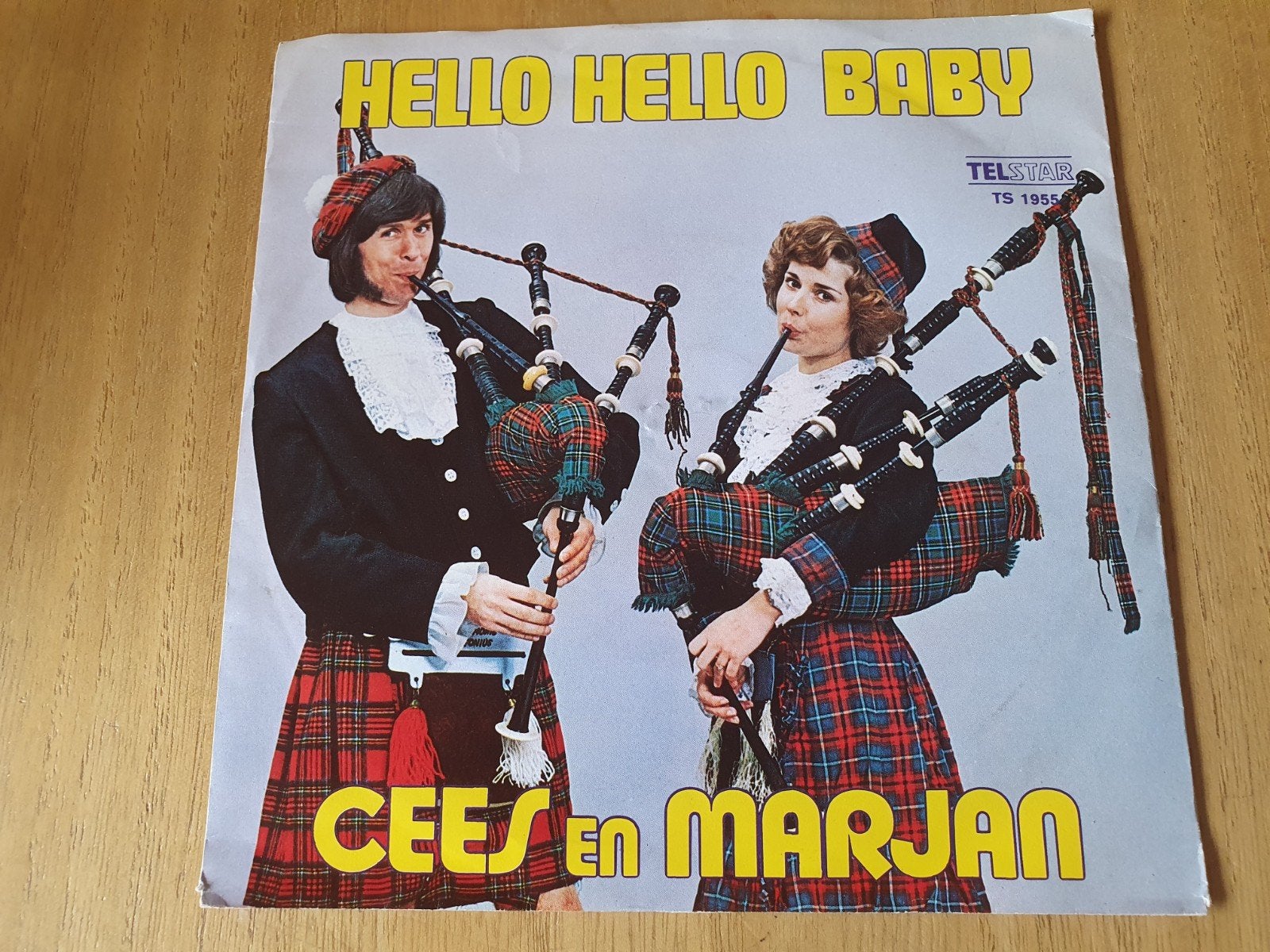 Cees & Marjan - Hello Hello Baby ( Piraten ) Telstar, Cd's en Dvd's, Vinyl | Nederlandstalig, Ophalen of Verzenden, Zo goed als nieuw
