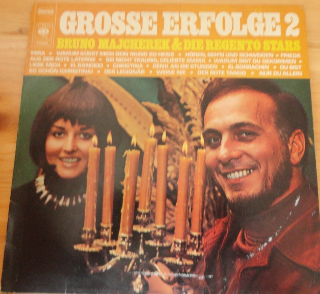 Bruno Majcherek & Regento Stars ( erfolge-2) -LP, Ophalen of Verzenden, Gebruikt, 12 inch