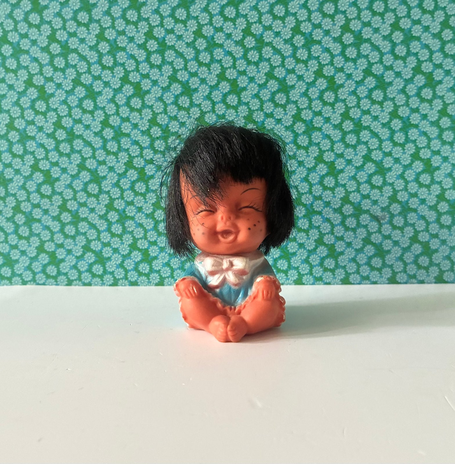 Vintage 70’s emotie popje, Verzamelen, Gebruikt, Ophalen of Verzenden, Nvt, Pop
