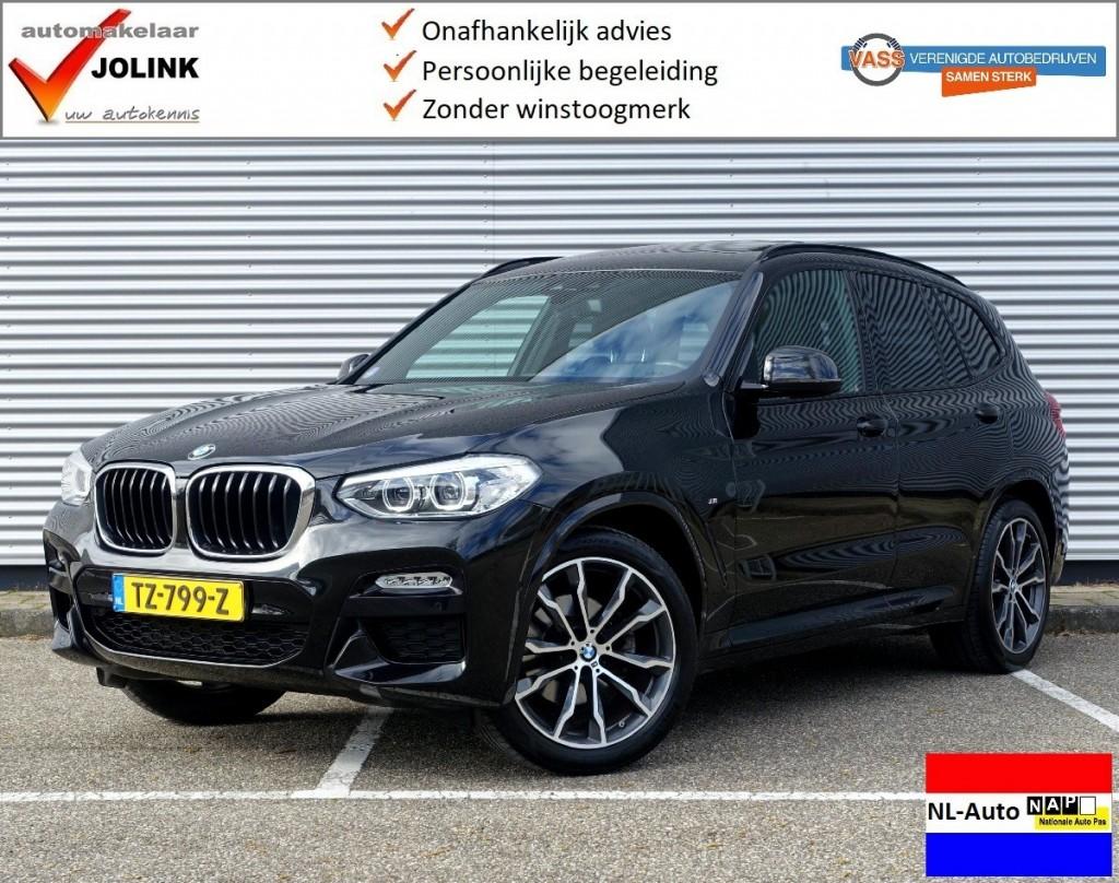 Bmw X3 xDrive20i High Executive M Sport I NL-Auto I 2e eig., 1998 cc, Euro 6, 4 cilinders, Zwart