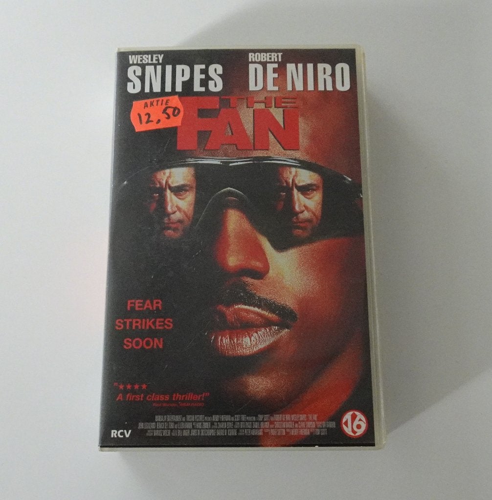The Fan - Film op VHS uit 1996, Alle leeftijden, Ophalen, Zo goed als nieuw, Overige genres