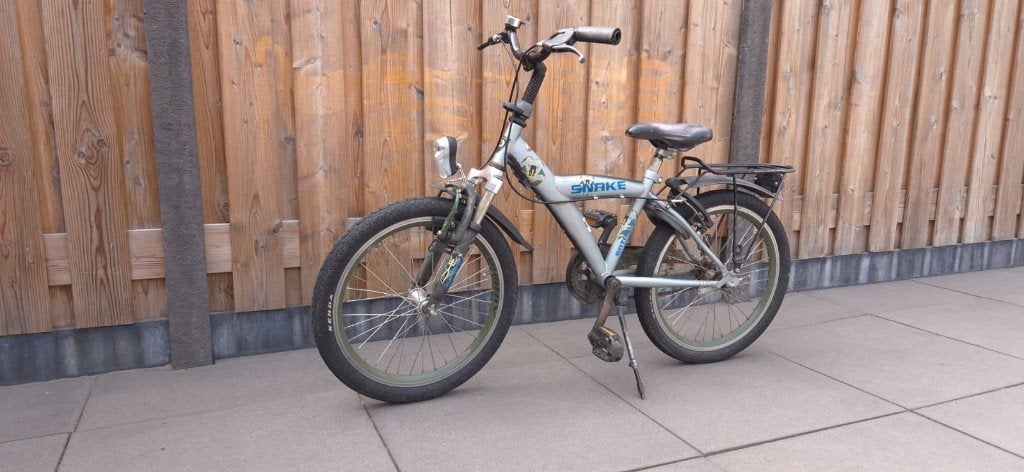 Batavus kinderfiets, Ophalen, Terugtraprem, Gebruikt, Batavus