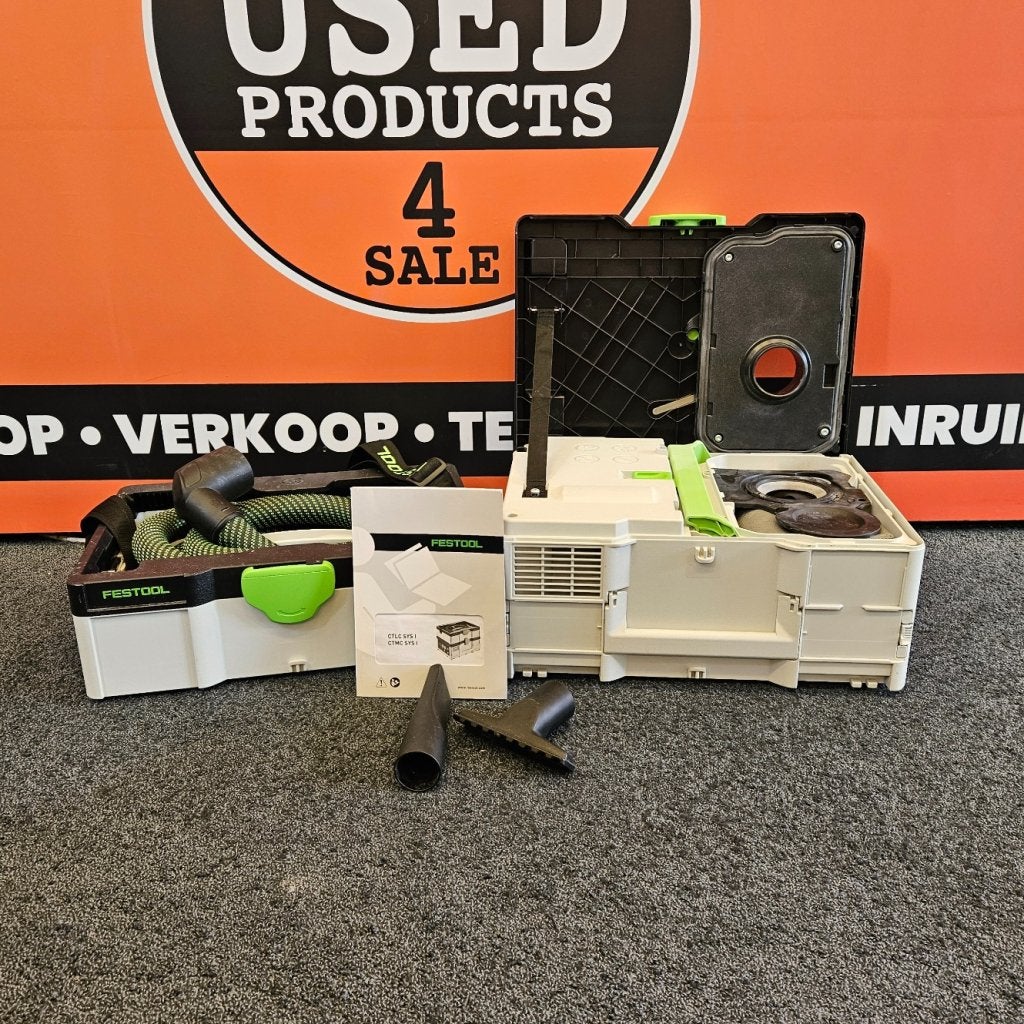 Festool CTLC SYS I-Basic CLEANTEC Accu Stozuiger, Festool, Zo goed als nieuw, Support@festool.com, Festool GmbH, WertstraÃŸe 20, 
73240 Wendlingen
Germany