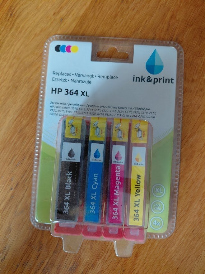 inktpatronen HP 364 XL, Computers en Software, Ophalen of Verzenden, Nieuw, Cartridge, Huismerk