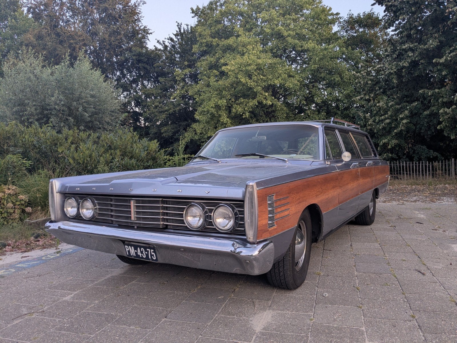 Mercury 1965 Grijs - 6 zitter, 6384 cc, 258 pk, Stationwagon, Particulier