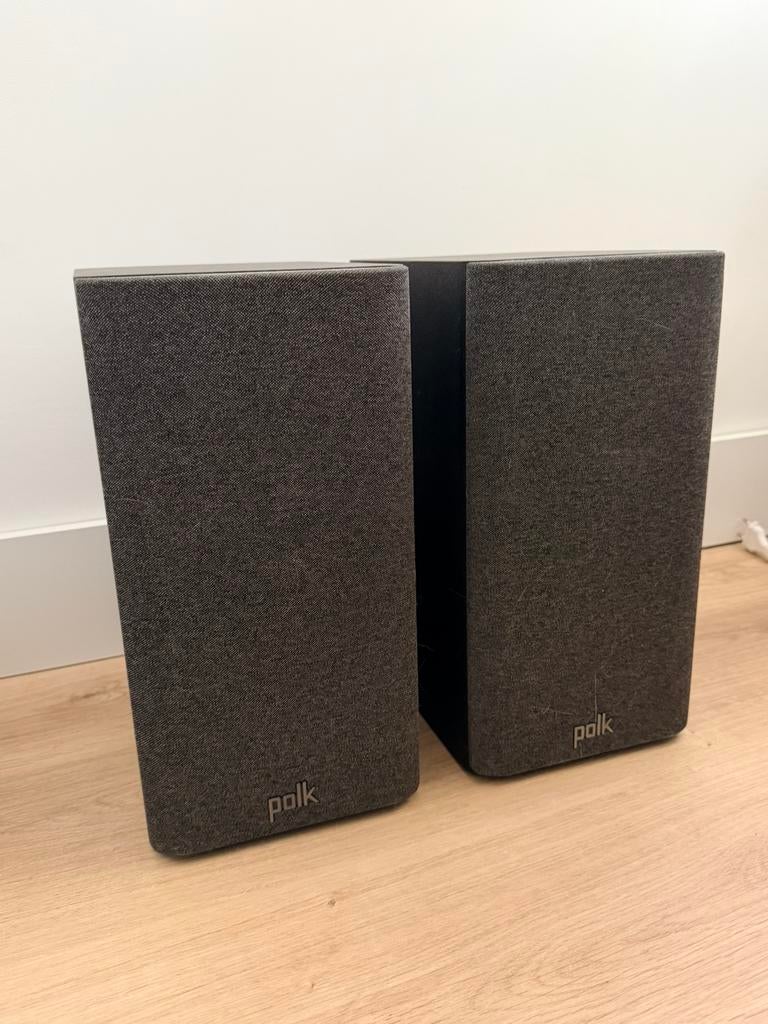 Polk Audio R100 luidsprekers, Ophalen of Verzenden, 120 watt of meer, Front, Rear of Stereo speakers, Overige merken
